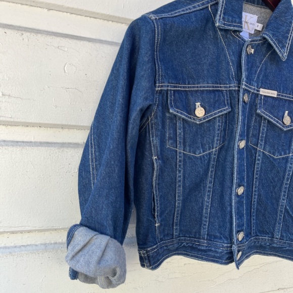 Vintage 90s Calvin Klein Denim Jacket - Picture 4 of 6